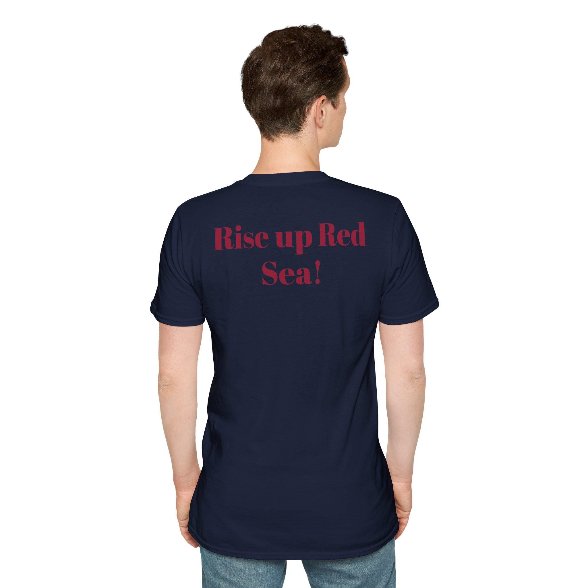 Arizona Cardinals -Rise Up Red Sea- Fan T-Shirt - Cardinal Mascot