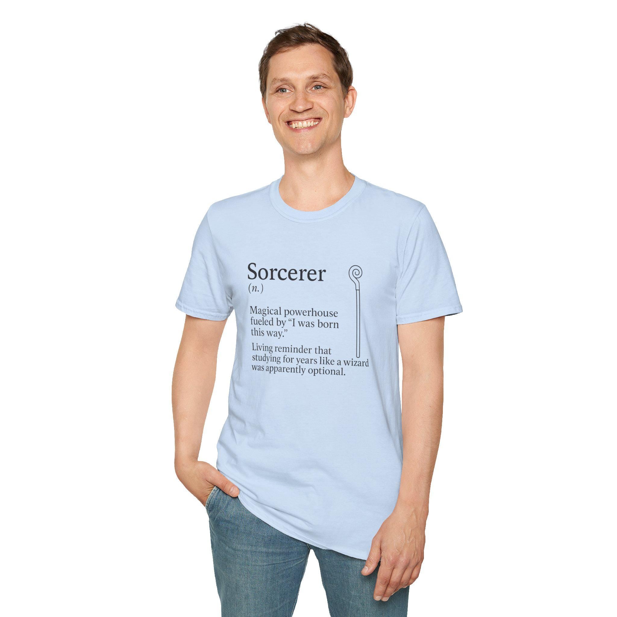 Sorcerer Class T-Shirt - Dungeons & Dragons Tee