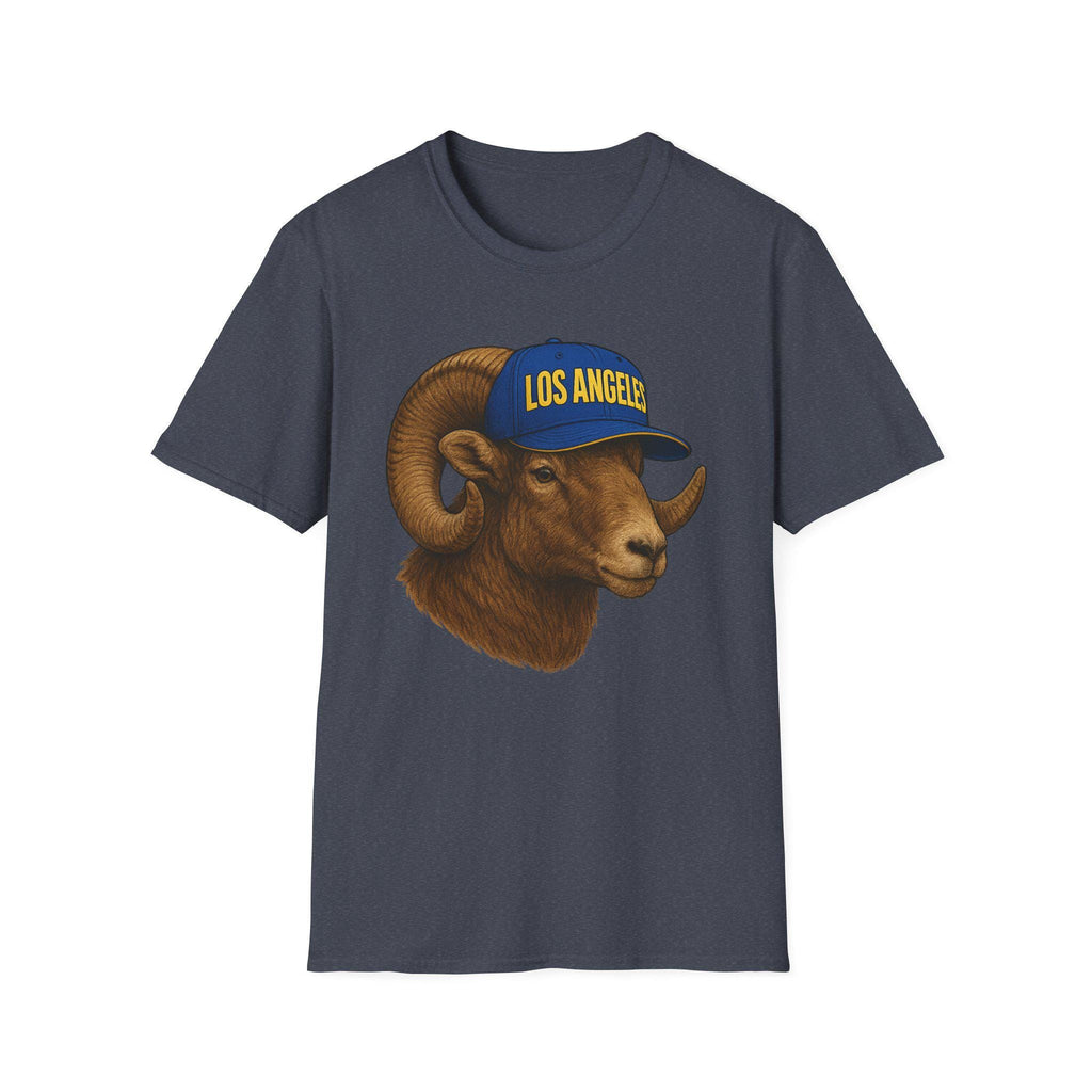Los Angeles Rams -Fear the Horns- T-Shirt - Ram Mascot - LA Ram Graphic Tee,