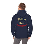 Houston "Battle Red" Hoodie - Longhorn Mascot - Houston Football