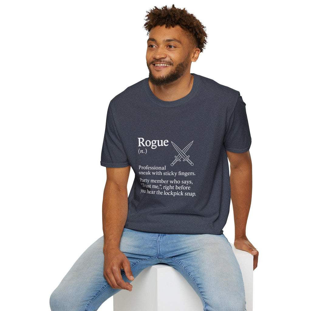 Rogue Class T-Shirt - Funny Dungeons & Dragons Tee