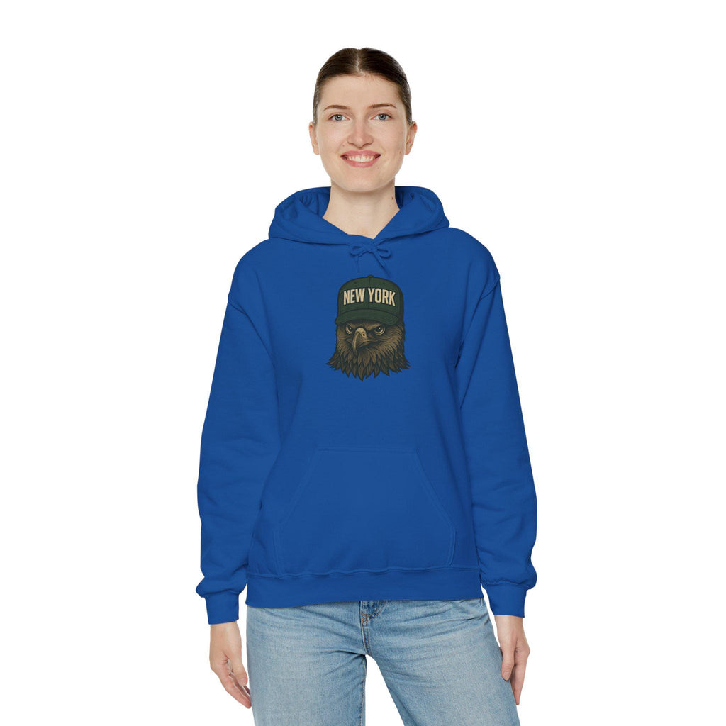 New York "Flight Crew" Hoodie - Hawk Mascot - New York Football