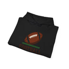 Football Player Personalized Hoodie - Custom Name & Number