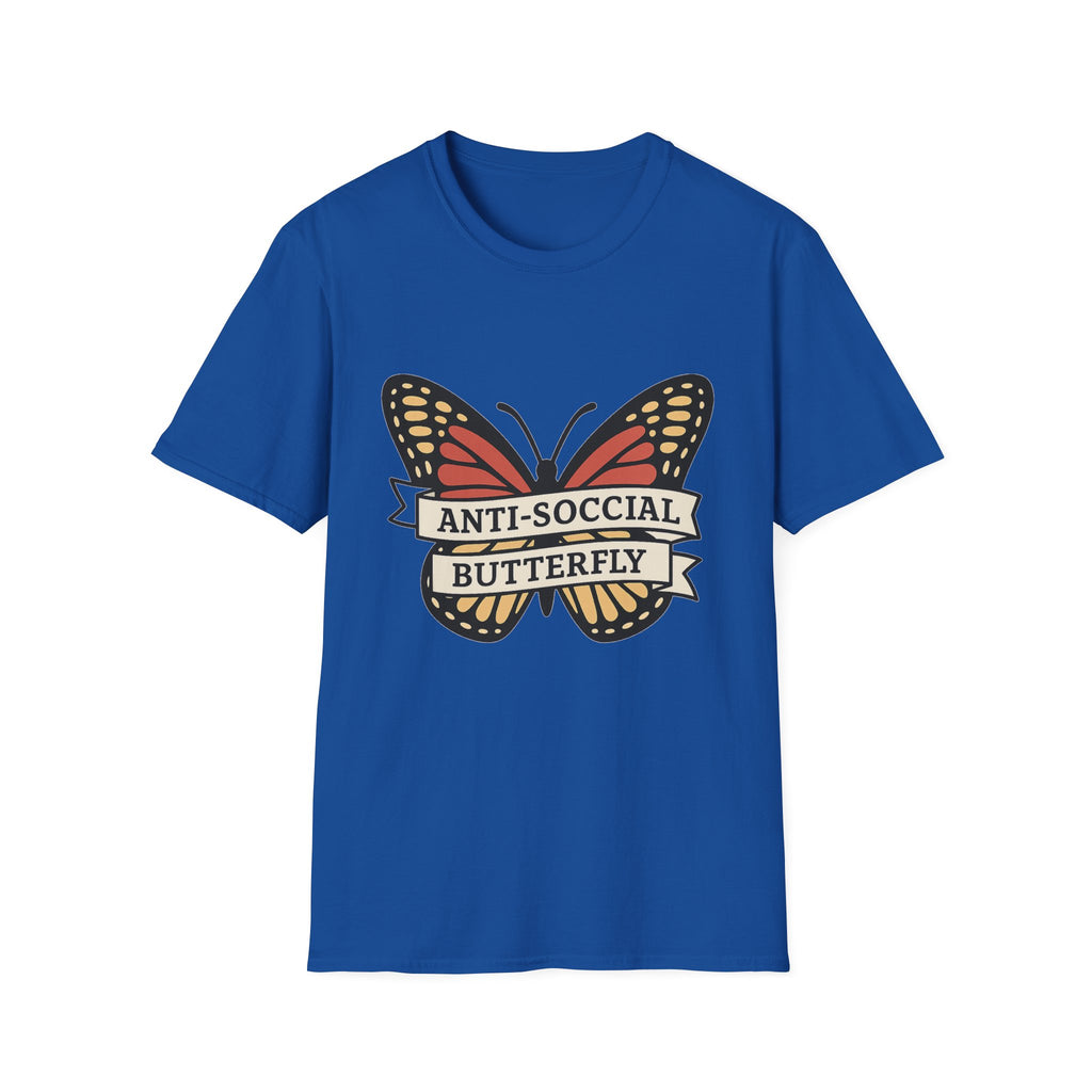 Anti-Social Butterfly Softstyle T-Shirt