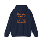 Cincinnati -Rule the Jungle- Hoodie - Cincinnati Tiger Sweatshirt - Cozy Unisex Hoodie, Perfect for Game Day