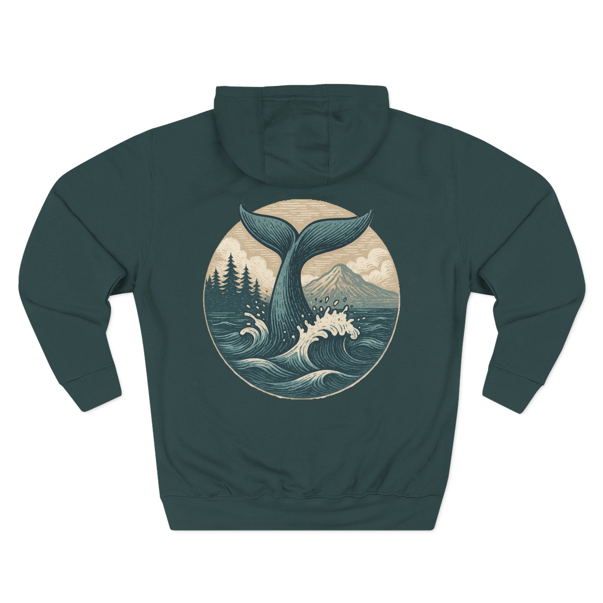 Ocean Adventure Fleece Hoodie, Coastal Wanderer Sweatshirt, Seaside Explorer Hoodie, Nautical Vibes Jacket, Beach Lover Outerwear