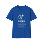 Cleric Class T-Shirt - Funny Dungeons & Dragons Tee