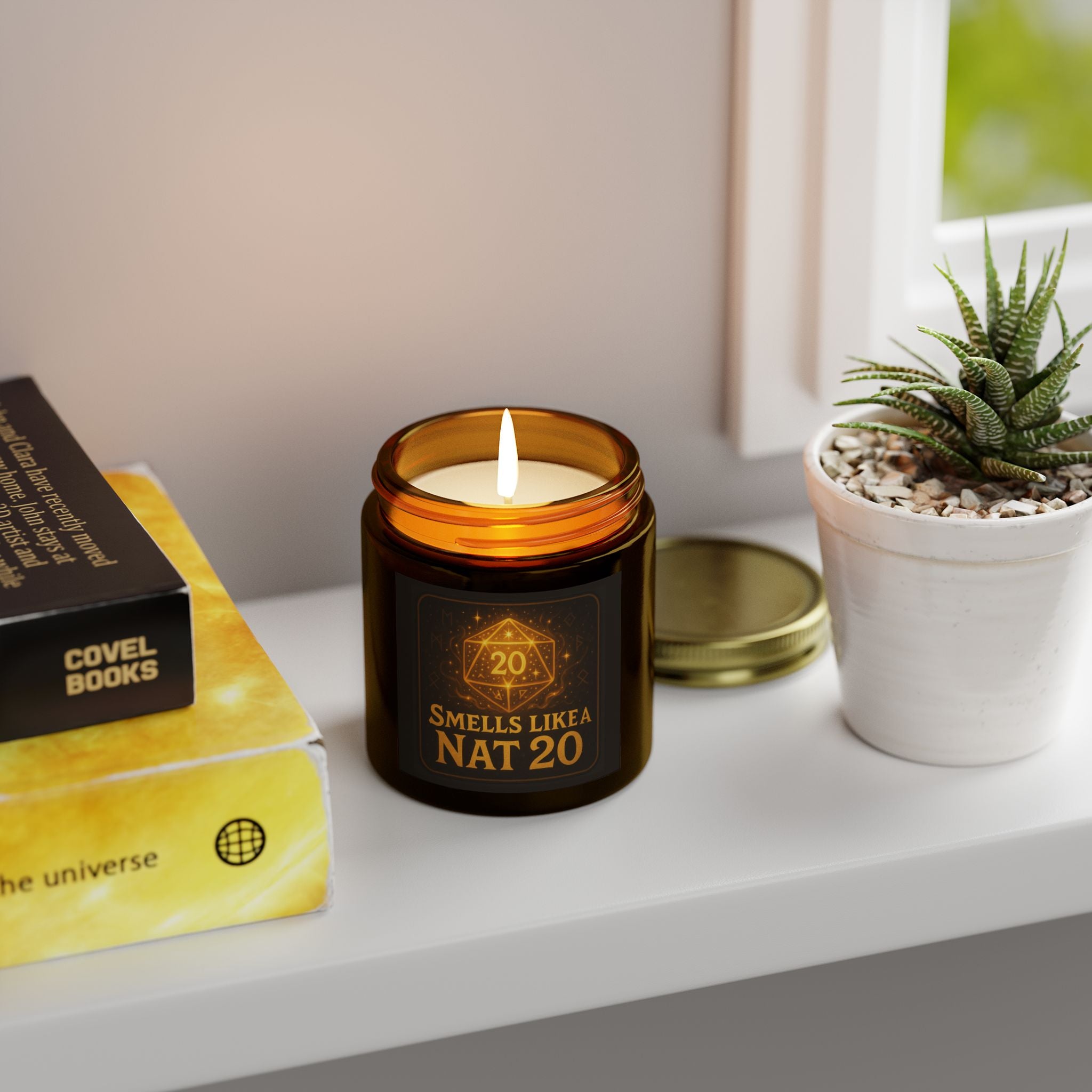Smells Like a Nat 20 - Dungeon & Dragons Inspired Candle