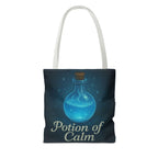 Potion of Calm Tote Bag | D&D Inspired Bag | Fantasy RPG Gift | Witchy Aesthetic Eco Bag, Magical Gift for Relaxation,  Witchy Aesthetic