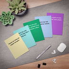 Funny Sarcastic Greeting Cards — Silly Best Friend Card Set (5-Pack)