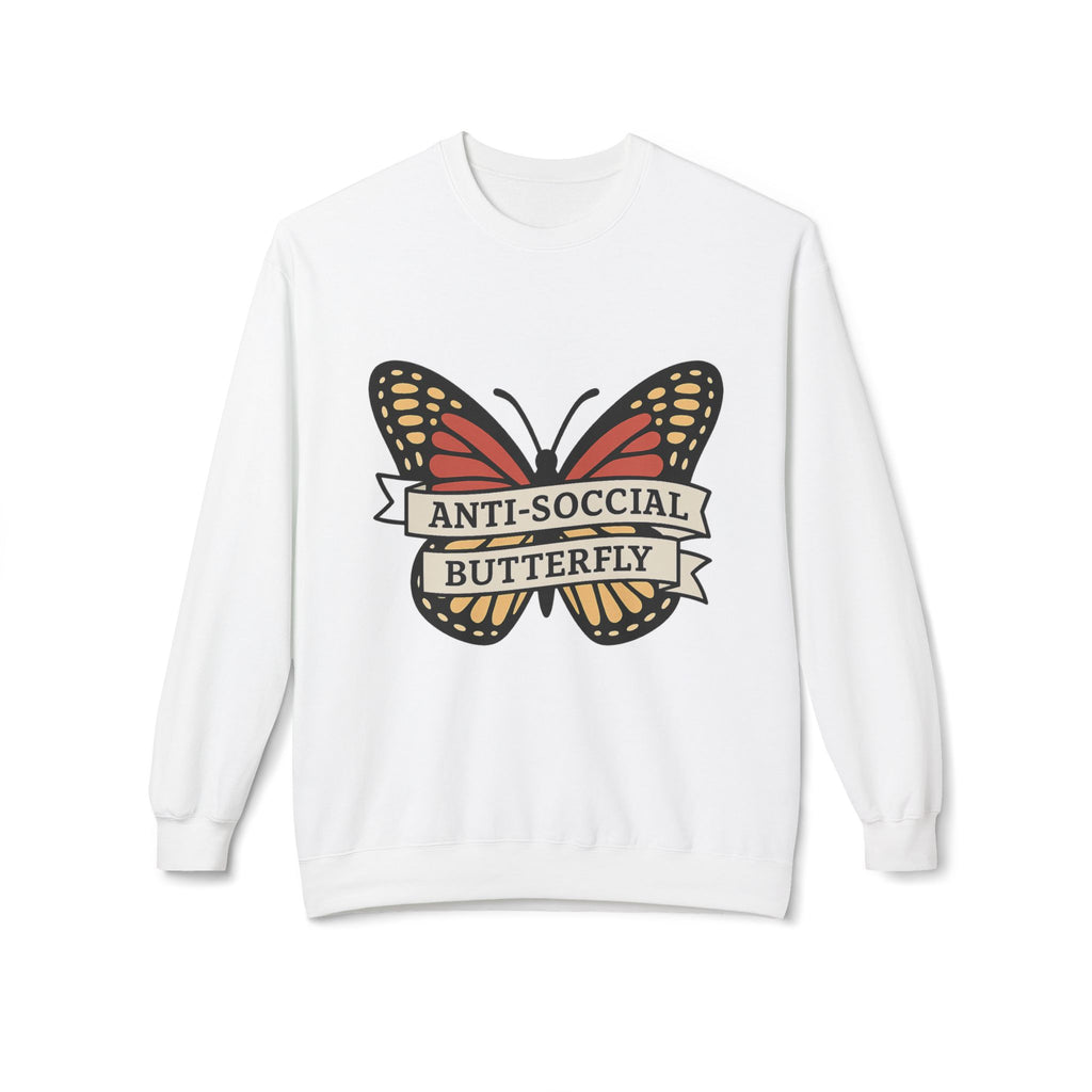 Anti-Social Butterfly Crewneck Sweatshirt
