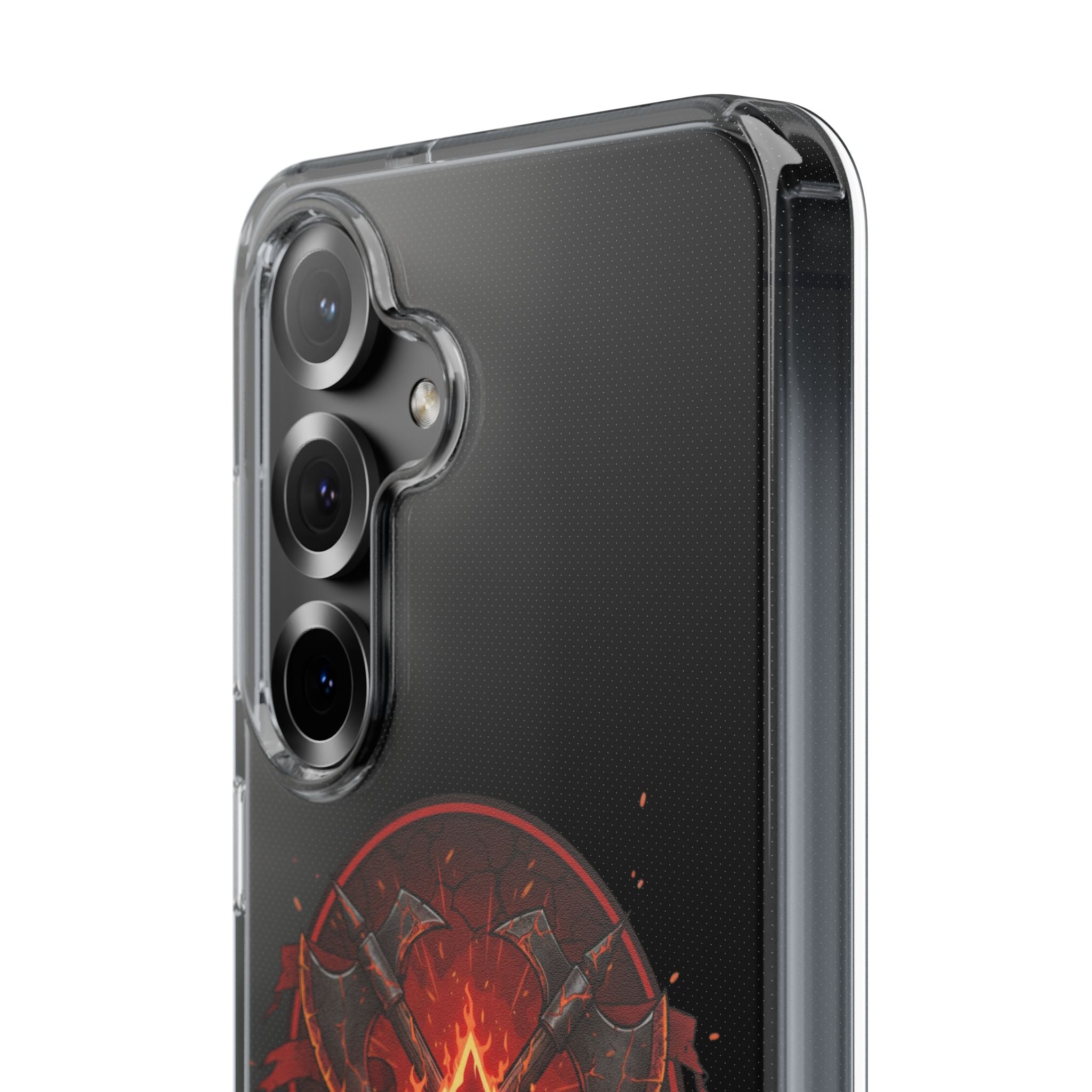 Red Mana Magic The Gathering Inspired Design - Impact-Resistant Phone Case