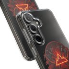 Red Mana Magic The Gathering Inspired Design - Impact-Resistant Phone Case