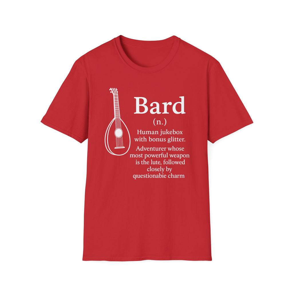 Bard Class T-Shirt - Funny Dungeons & Dragons Tee