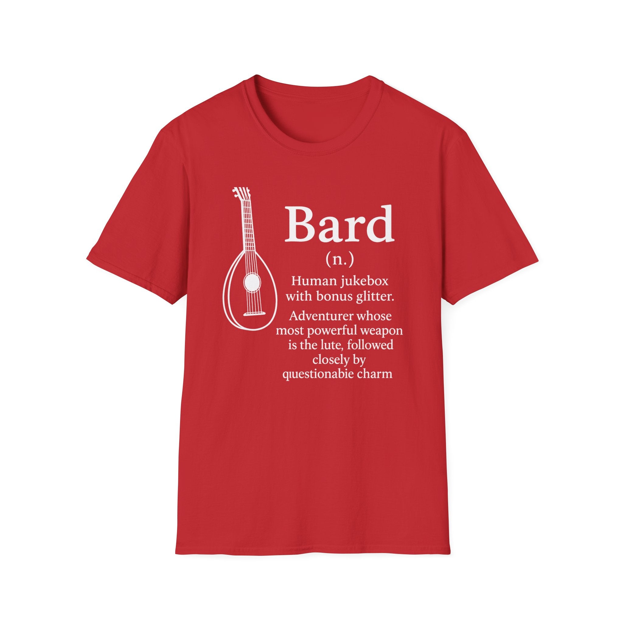 Bard Class T-Shirt - Funny Dungeons & Dragons Tee