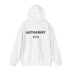 Football Player Personalized Hoodie - Custom Name & Number
