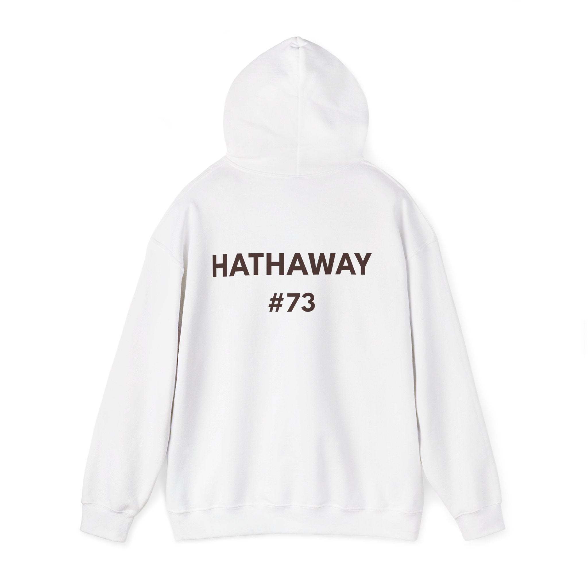 Football Player Personalized Hoodie - Custom Name & Number