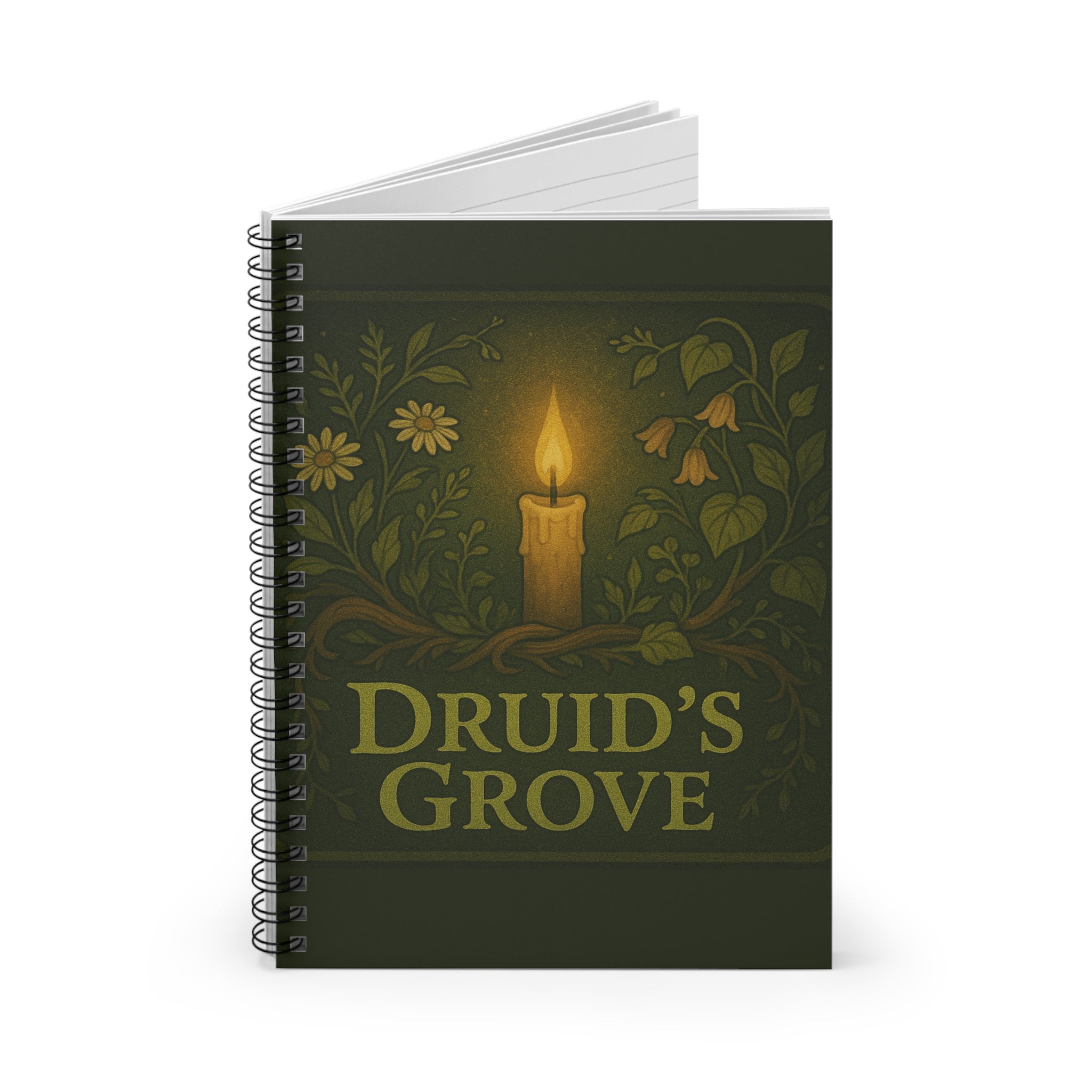 Druid's Grove - RPG Journal, Sketchbook, Battle Planner, Dungeons & Dragons