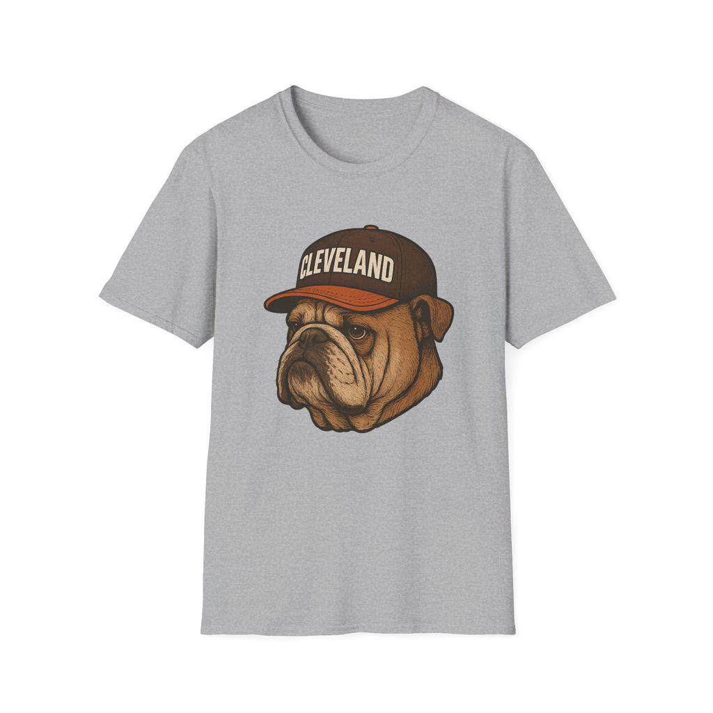 Cleveland -Dawg Pound Forever- Fan T-Shirt - Bulldog MascotCleveland Bulldog T-Shirt