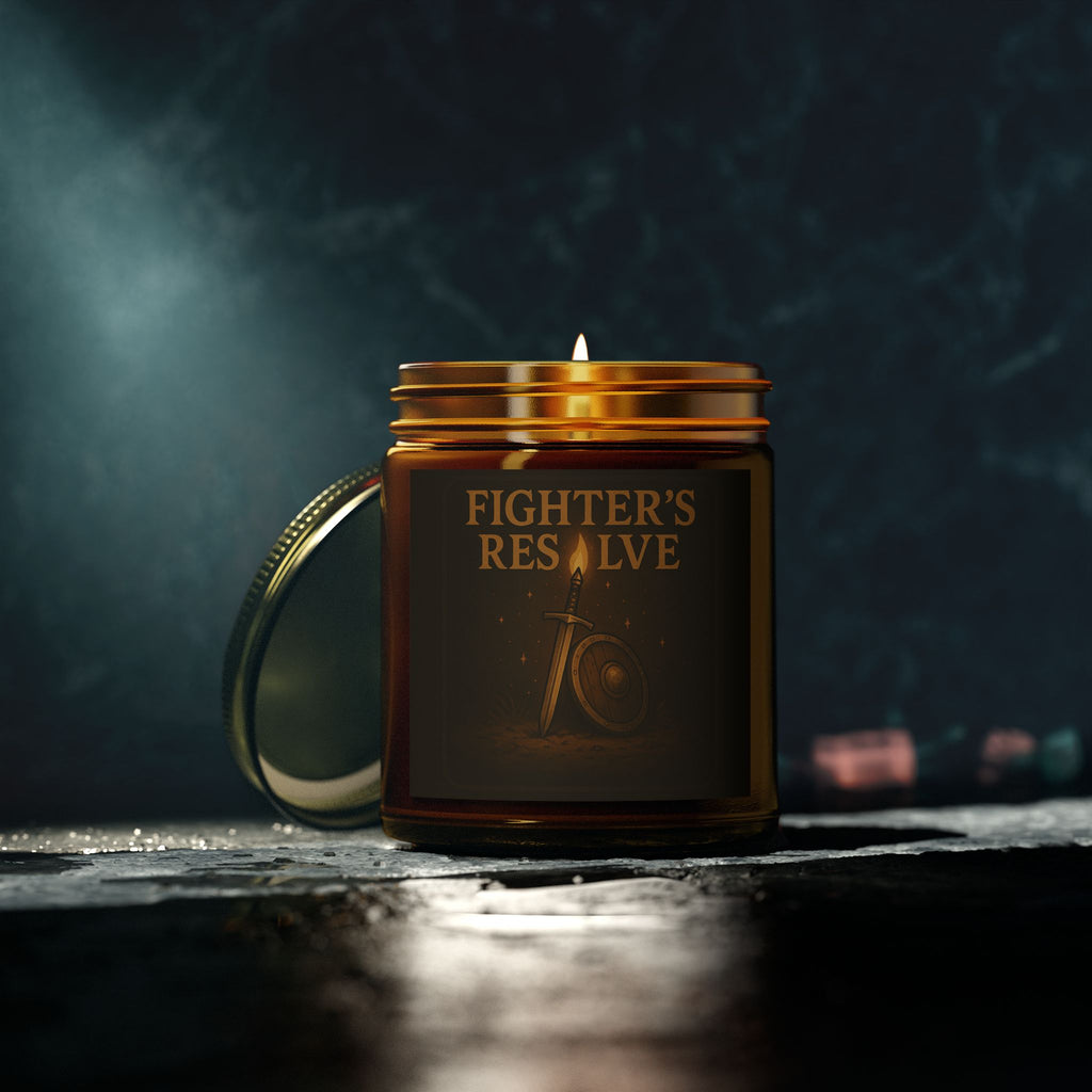 Fighter Class Candle -  Dungeon & Dragons Inspired Candle