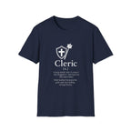 Cleric Class T-Shirt - Funny Dungeons & Dragons Tee