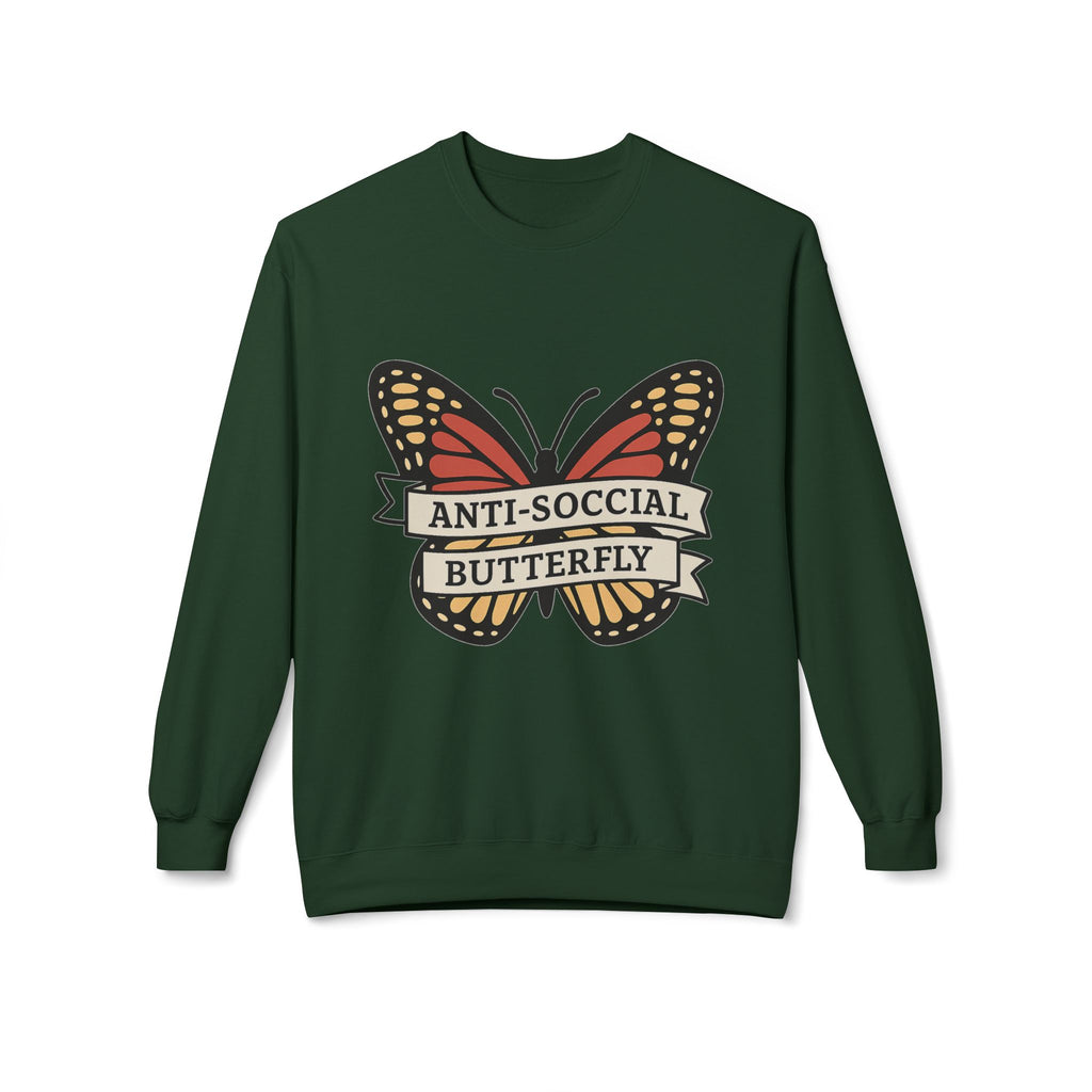 Anti-Social Butterfly Crewneck Sweatshirt