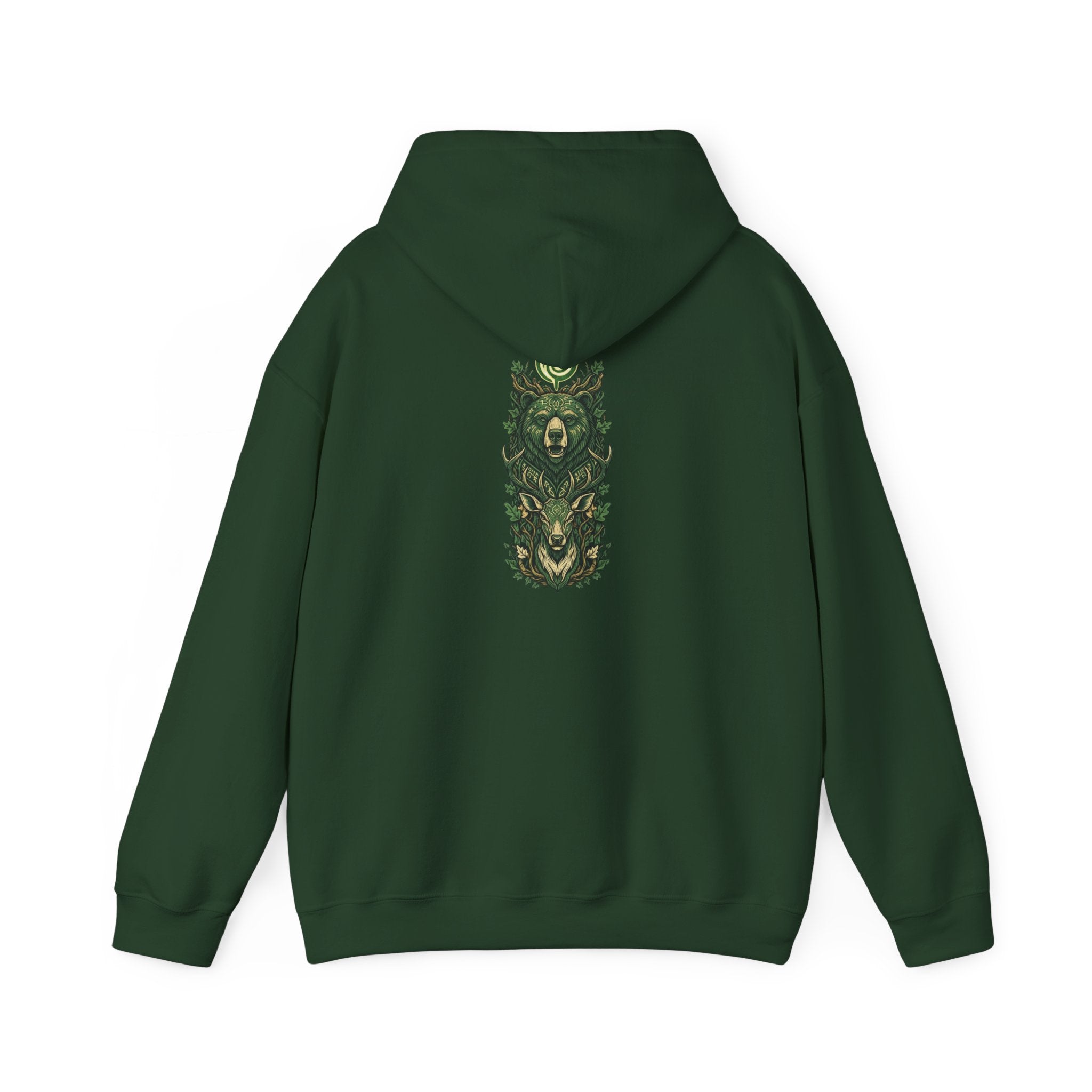 Green Mana Magic: MTG Hoodie — 'Green Mana' Design
