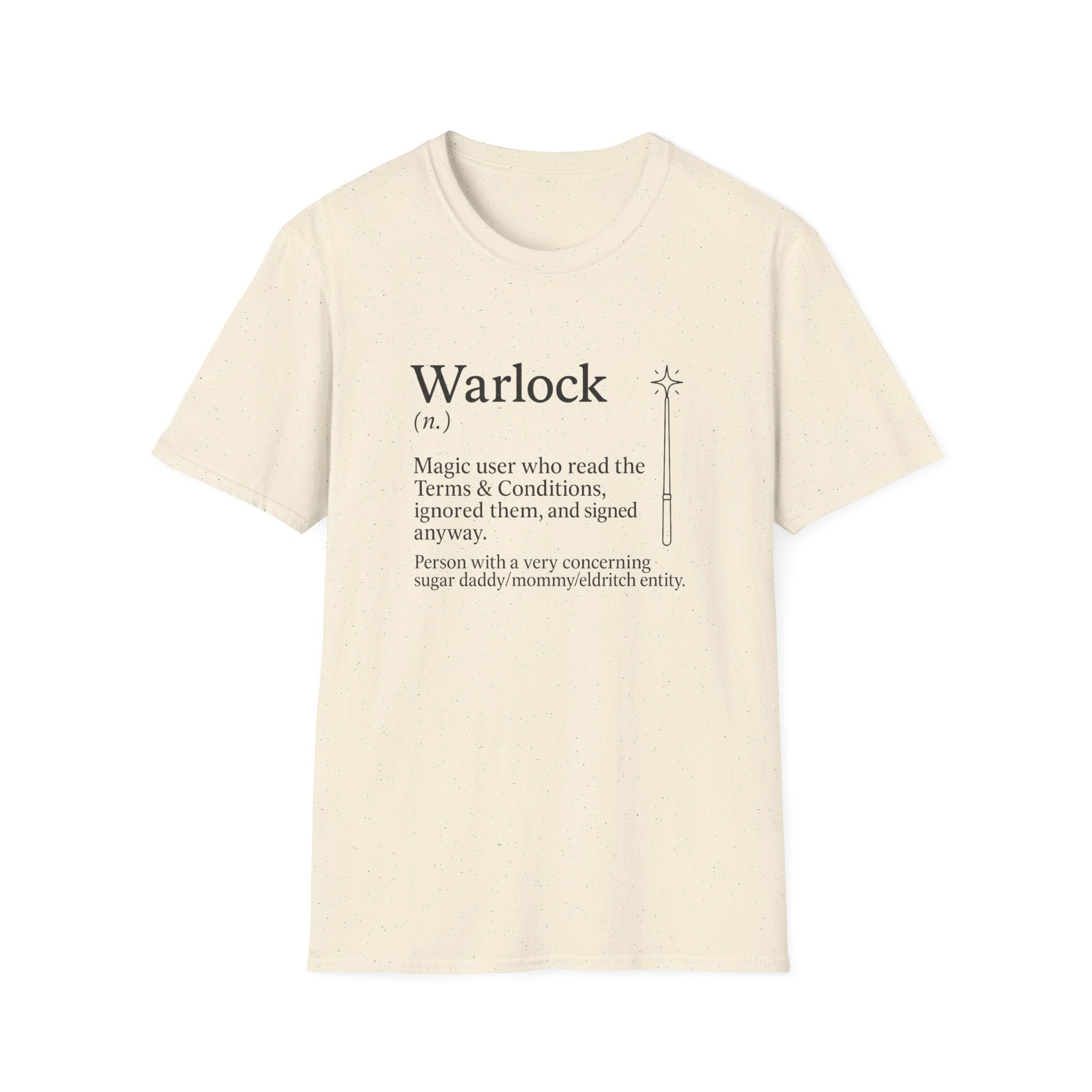 Warlock Class T-Shirt - Funny Dungeons & Dragons Tee