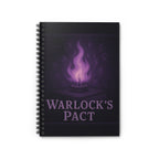 Warlocks Pact Spiral Notebook - Spell Books, RPG Journal, Sketchbook, Battle Planner, Dungeons & Dragons