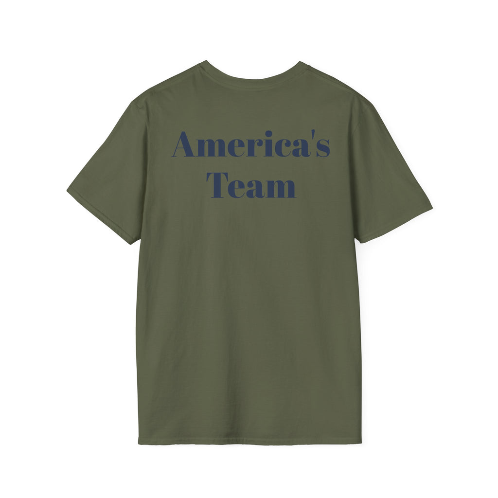 Dallas -Americas Team- T-Shirt - Longhorn Mascot-  Sports Fans