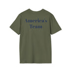 Dallas -Americas Team- T-Shirt - Longhorn Mascot-  Sports Fans