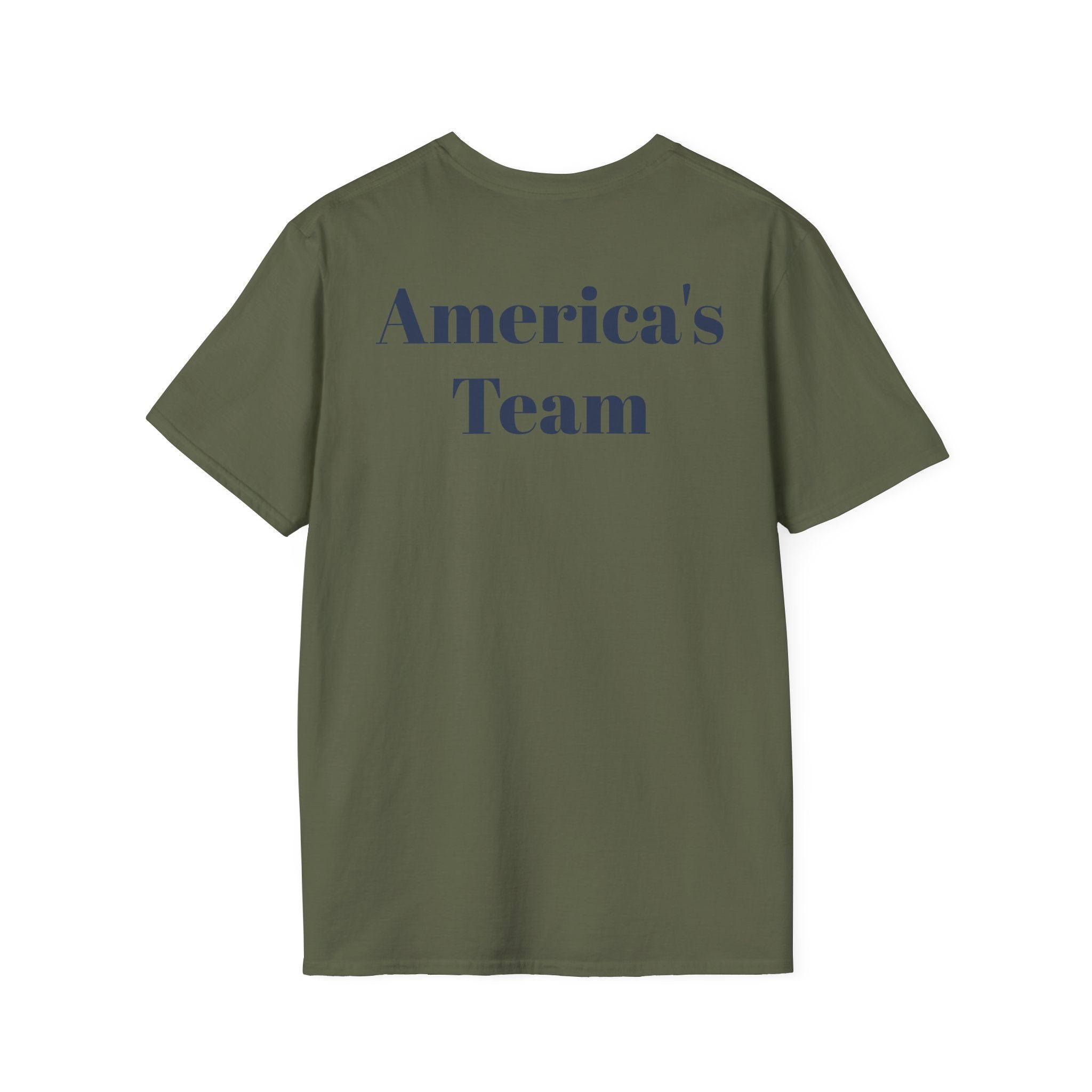 Dallas -Americas Team- T-Shirt - Longhorn Mascot-  Sports Fans