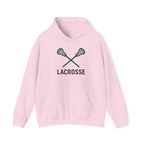 Lacrosse Player Personalized Hoodie - Custom Name & Number