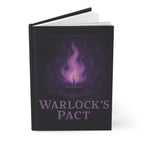 Warlock's Pact Hardcover Journal - Tabletop RPG Diary, D&D Campaign Notebook, Battle Notebook, Game Master Journal, RPG Campaign Log