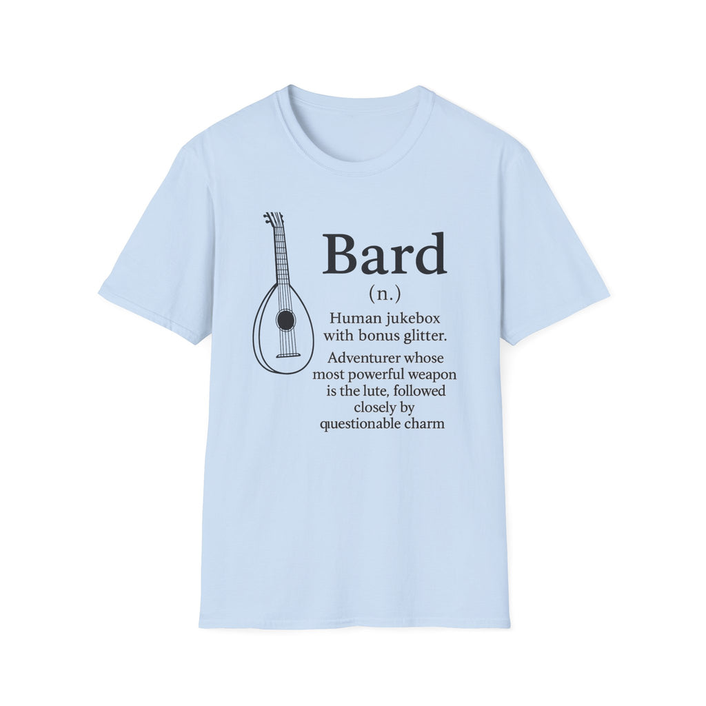 Bard Class T-Shirt - Funny Dungeons & Dragons Tee