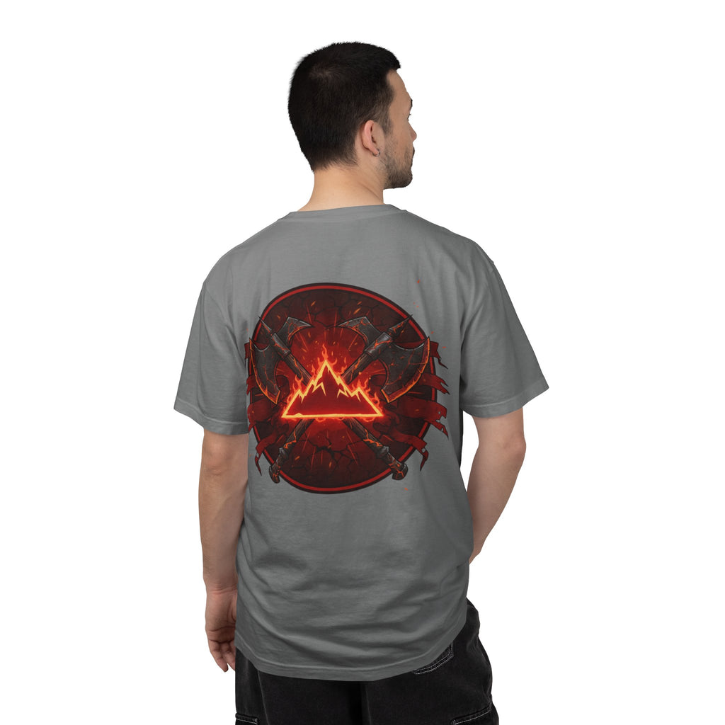 Red Mana Graphic T-Shirt — Magic The Gathering Inspired Tee