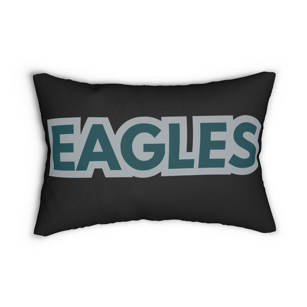 Game Day Eagles Throw Pillow - Fan Cave & Living Room Decor