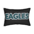 Game Day Eagles Throw Pillow - Fan Cave & Living Room Decor