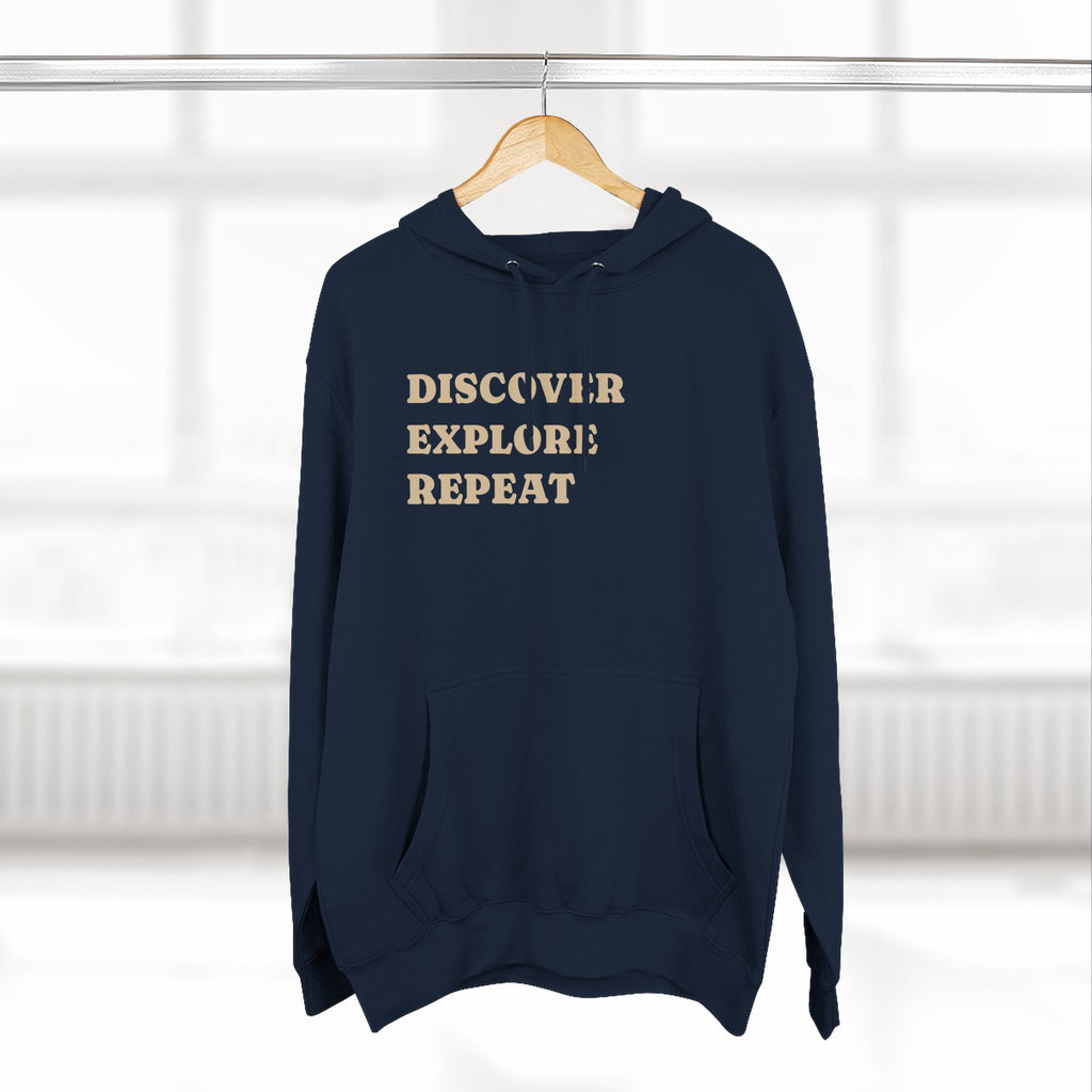 Ocean Adventure Fleece Hoodie, Coastal Wanderer Sweatshirt, Seaside Explorer Hoodie, Nautical Vibes Jacket, Beach Lover Outerwear