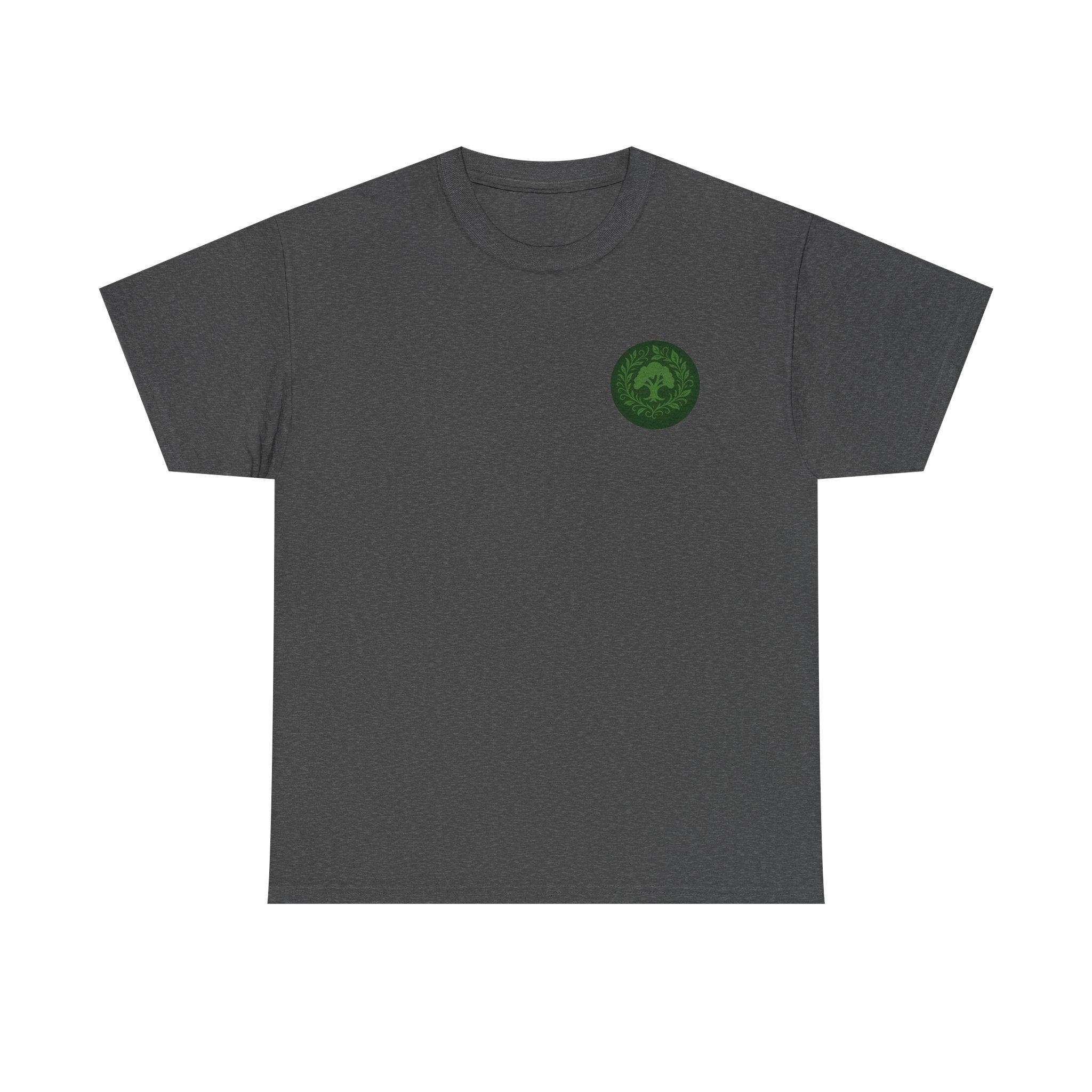Green Mana Emblem T-Shirt — Instinct • Growth • Strength