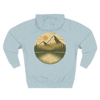 Adventure-Inspired Fleece Hoodie, Roam Free, Cozy Outdoor Apparel, Great for Camping, Travel, Nature Lovers, Gift Idea