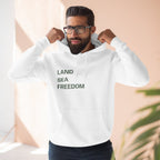 Adventure Seeker Three-Panel Fleece Hoodie, Outdoor Spirit Sweatshirt, Explore Beyond Limits Hoodie, Wild Hearts Fleece Jacket, Wanderlust