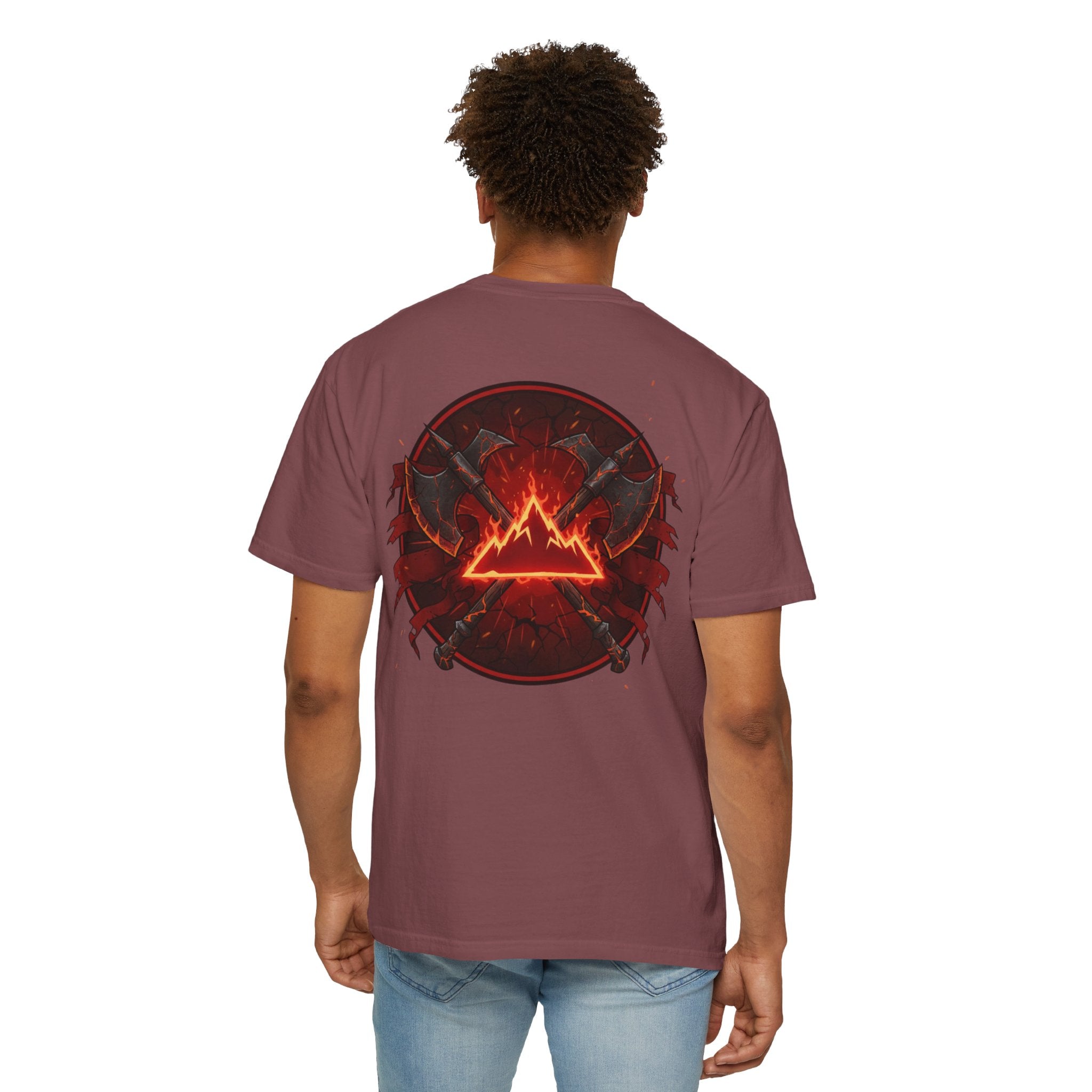 Red Mana Graphic T-Shirt — Magic The Gathering Inspired Tee