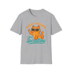 Cat Lover T-Shirt - Funny Retro Graphic Tee for Cats Lovers, Humor Gift for Pet Owners, Ideal for Birthdays or Casual Wear