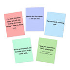Sassy & Sweet Humorous Greeting Cards (5-Pack)