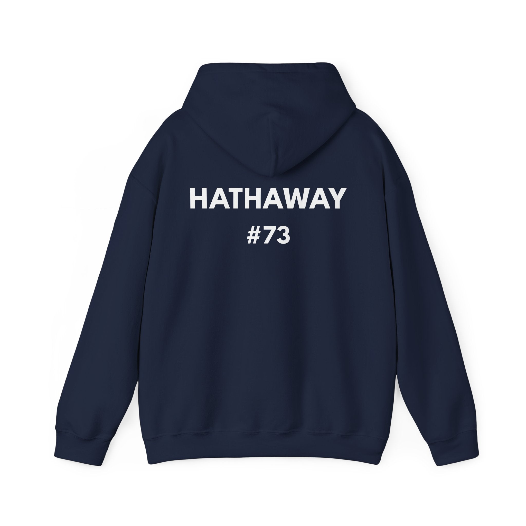 Football Player Personalized Hoodie - Custom Name & Number