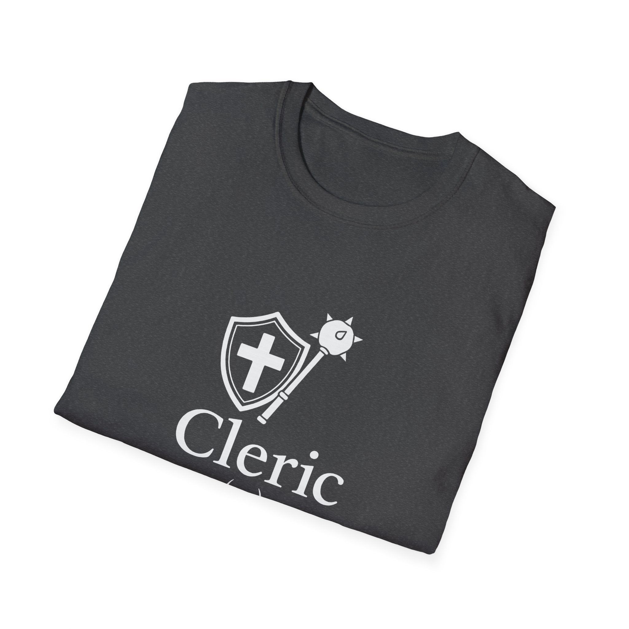 Cleric Class T-Shirt - Funny Dungeons & Dragons Tee