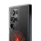 Red Mana Magic The Gathering Inspired Design - Impact-Resistant Phone Case