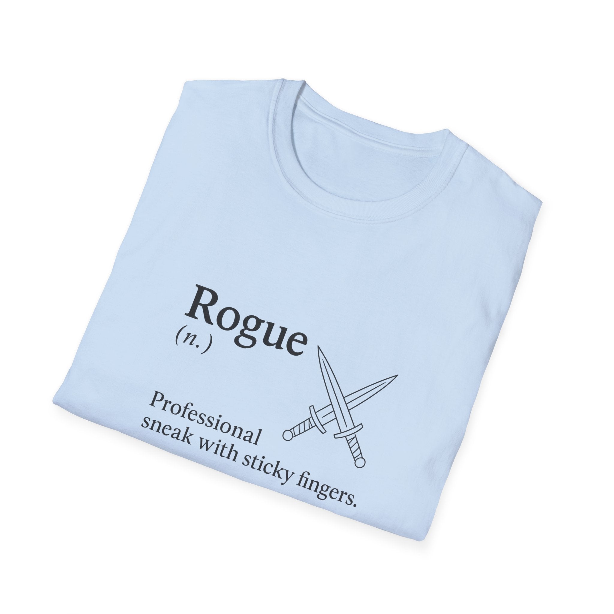 Rogue Class T-Shirt - Funny Dungeons & Dragons Tee