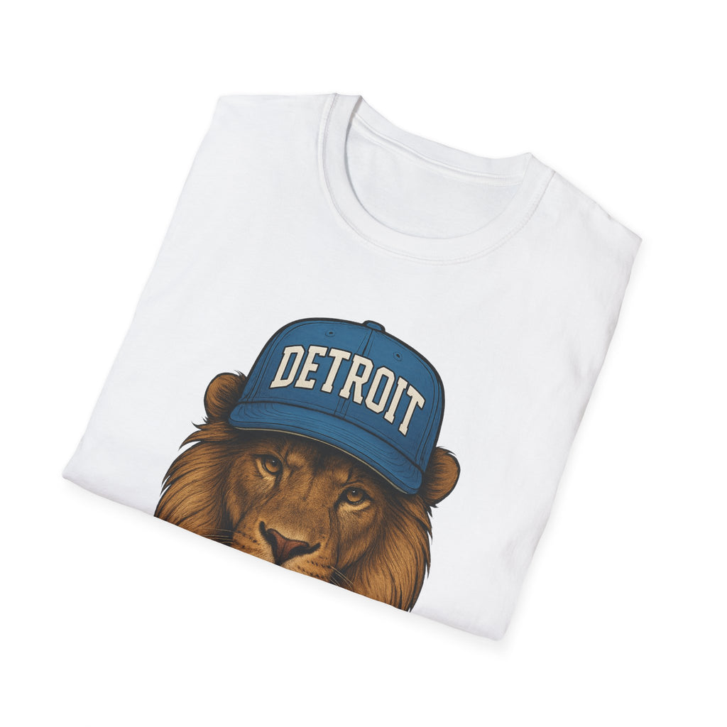 Detroit -Detroit Vs. Everyone- Lions Fan T-Shirt - Lion Mascot